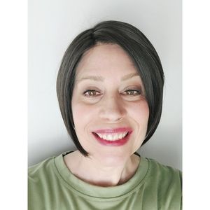 Lace Front Wig Brown Short